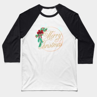 Merry Christmas Cute. Baseball T-Shirt